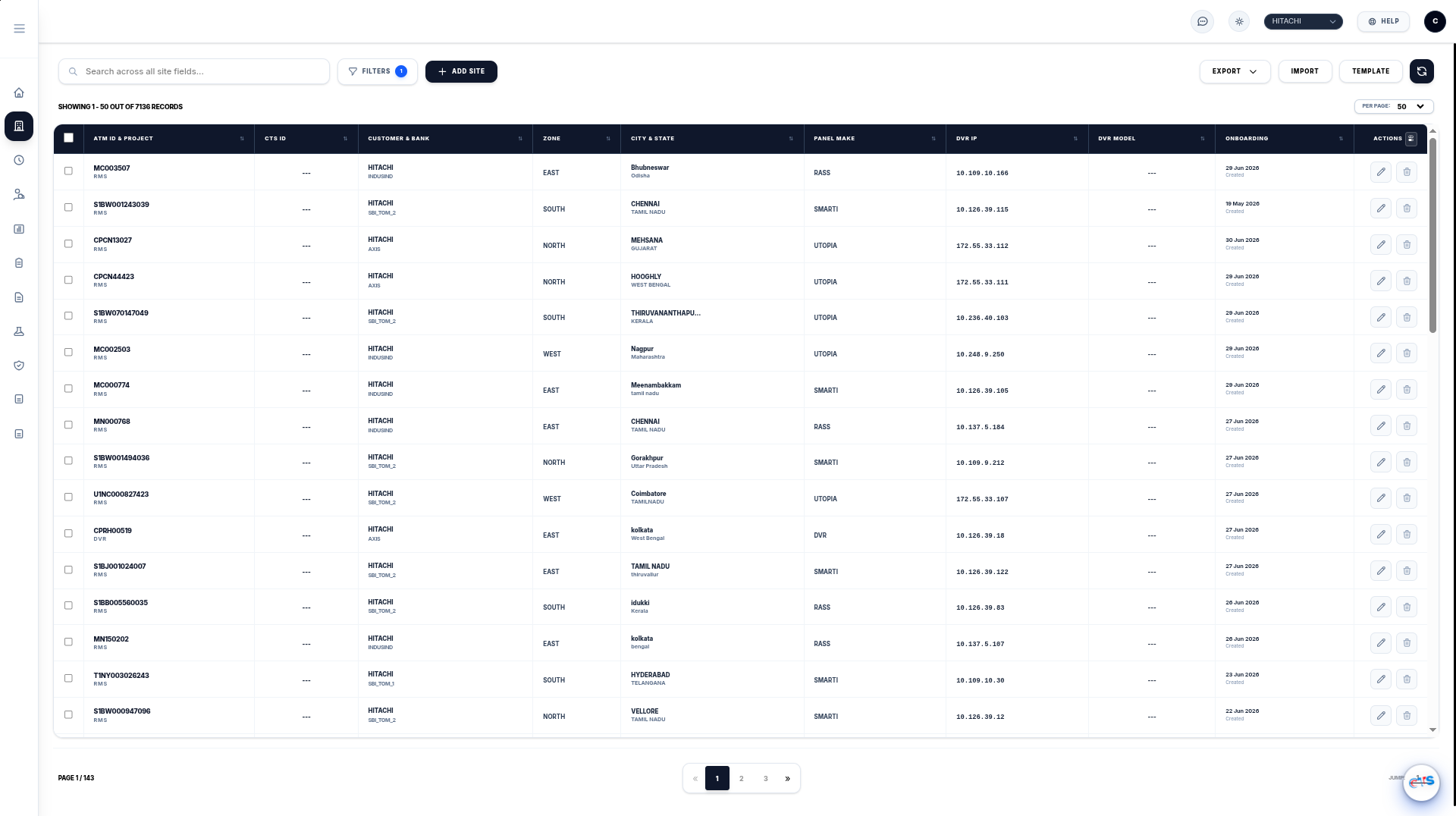 Sites Master